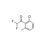 1-(2-Chloro-6-methylphenyl)-2,2-difluoroethanone