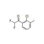 1-(2-Chloro-3-methylphenyl)-2,2-difluoroethanone