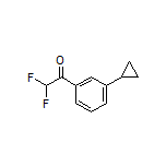 1-(3-Cyclopropylphenyl)-2,2-difluoroethanone