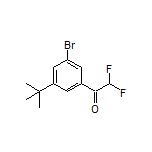 1-[3-Bromo-5-(tert-butyl)phenyl]-2,2-difluoroethanone