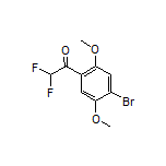 1-(4-Bromo-2,5-dimethoxyphenyl)-2,2-difluoroethanone