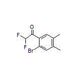 1-(2-Bromo-4,5-dimethylphenyl)-2,2-difluoroethanone