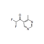 2,2-Difluoro-1-(4-methylpyrimidin-5-yl)ethanone