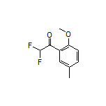 2,2-Difluoro-1-(2-methoxy-5-methylphenyl)ethanone