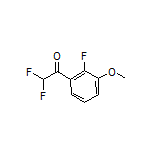 2,2-Difluoro-1-(2-fluoro-3-methoxyphenyl)ethanone