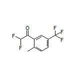 2,2-Difluoro-1-[2-methyl-5-(trifluoromethyl)phenyl]ethanone
