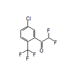 1-[5-Chloro-2-(trifluoromethyl)phenyl]-2,2-difluoroethanone