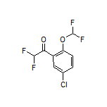1-[5-Chloro-2-(difluoromethoxy)phenyl]-2,2-difluoroethanone