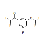 1-[3-(Difluoromethoxy)-5-fluorophenyl]-2,2-difluoroethanone