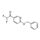 1-[6-(Benzyloxy)pyridin-3-yl]-2,2-difluoroethanone