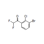 1-(3-Bromo-2-chlorophenyl)-2,2-difluoroethanone