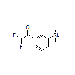 2,2-Difluoro-1-[3-(trimethylsilyl)phenyl]ethanone