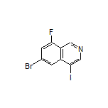 6-Bromo-8-fluoro-4-iodoisoquinoline