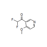 2,2-Difluoro-1-(4-methoxypyridin-3-yl)ethanone