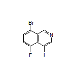 8-Bromo-5-fluoro-4-iodoisoquinoline