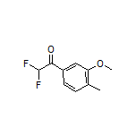 2,2-Difluoro-1-(3-methoxy-4-methylphenyl)ethanone