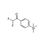 2,2-Difluoro-1-[4-(trimethylsilyl)phenyl]ethanone