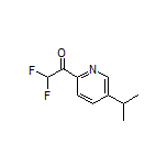 2,2-Difluoro-1-(5-isopropylpyridin-2-yl)ethanone