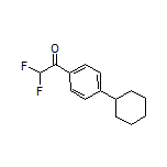 1-(4-Cyclohexylphenyl)-2,2-difluoroethanone