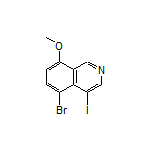 5-Bromo-4-iodo-8-methoxyisoquinoline