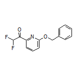 1-[6-(Benzyloxy)pyridin-2-yl]-2,2-difluoroethanone