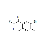 1-(5-Bromo-2,4-dimethylphenyl)-2,2-difluoroethanone