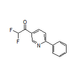 2,2-Difluoro-1-(6-phenylpyridin-3-yl)ethanone
