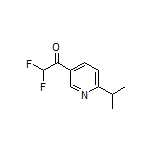 2,2-Difluoro-1-(6-isopropylpyridin-3-yl)ethanone