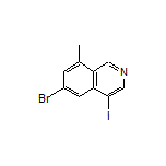 6-Bromo-4-iodo-8-methylisoquinoline