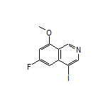 6-Fluoro-4-iodo-8-methoxyisoquinoline
