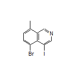 5-Bromo-4-iodo-8-methylisoquinoline
