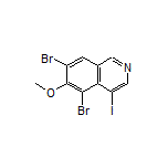 5,7-Dibromo-4-iodo-6-methoxyisoquinoline