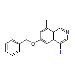 6-(Benzyloxy)-4-iodo-8-methylisoquinoline