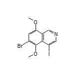 6-Bromo-4-iodo-5,8-dimethoxyisoquinoline