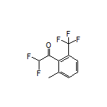 2,2-Difluoro-1-[2-methyl-6-(trifluoromethyl)phenyl]ethanone