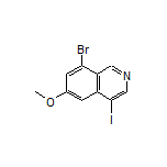 8-Bromo-4-iodo-6-methoxyisoquinoline