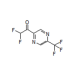 2,2-Difluoro-1-[5-(trifluoromethyl)pyrazin-2-yl]ethanone