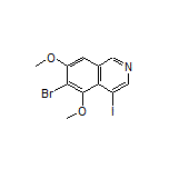 6-Bromo-4-iodo-5,7-dimethoxyisoquinoline