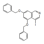 5,7-Bis(benzyloxy)-4-iodoisoquinoline