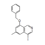 8-(Benzyloxy)-4-iodo-6-methylisoquinoline