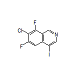 7-Chloro-6,8-difluoro-4-iodoisoquinoline
