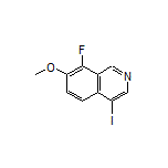 8-Fluoro-4-iodo-7-methoxyisoquinoline