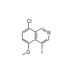 8-Chloro-4-iodo-5-methoxyisoquinoline