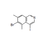 6-Bromo-4-iodo-5,7-dimethylisoquinoline