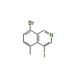 8-Bromo-4-iodo-5-methylisoquinoline