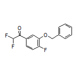 1-[3-(Benzyloxy)-4-fluorophenyl]-2,2-difluoroethanone