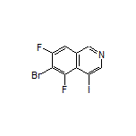 6-Bromo-5,7-difluoro-4-iodoisoquinoline