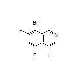 8-Bromo-5,7-difluoro-4-iodoisoquinoline
