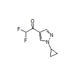 1-(1-Cyclopropyl-1H-pyrazol-4-yl)-2,2-difluoroethanone