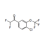 1-[4-Chloro-3-(trifluoromethoxy)phenyl]-2,2-difluoroethanone